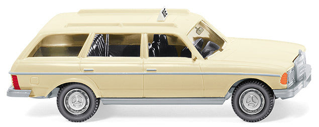 Wiking 014925 1:87 Mercedes-Benz 250T Light Ivory Taxi Plastic Kit