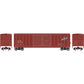 Athearn 17537 N Chicago & North Western 50' FMC Double Door Boxcar #67703