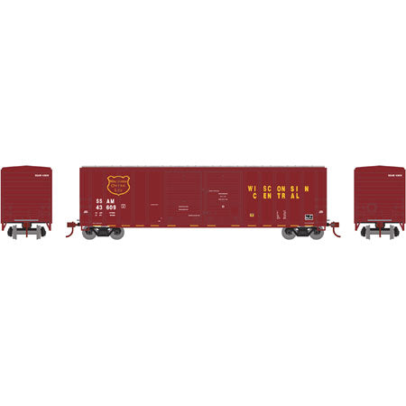 Athearn 17564 N Wisconsin Central 50' FMC Double Door Box #43637