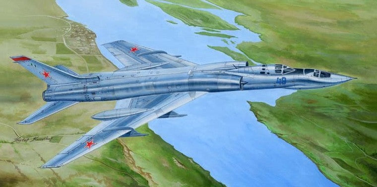 Trumpeter 01688 1:72 Soviet Tu-128UT Fiddler Military Aircraft Plane Model Kit