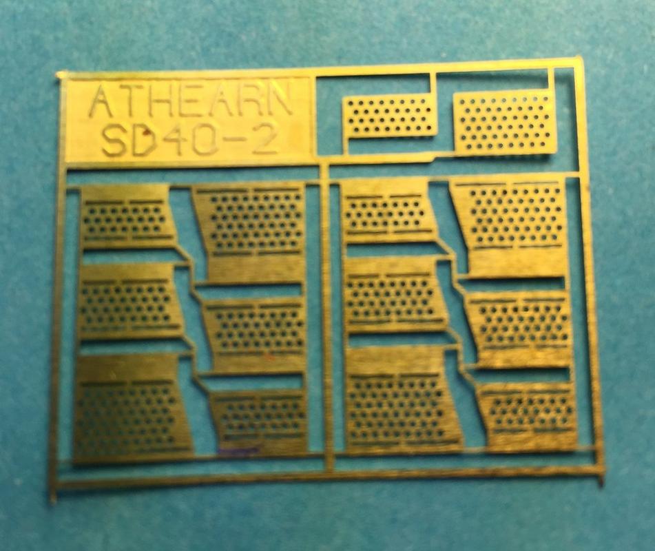 A-Line 29236 HO Athearn SD40-2 Brass Diesel Steps