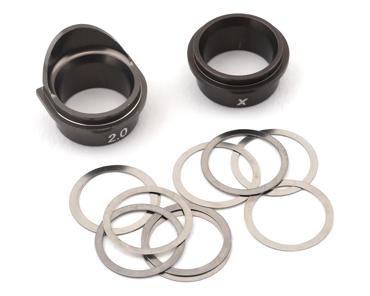 Team Losi Racing 242026 Rear Gearbox Bearing Inserts Aluminum: 8IGHT-X