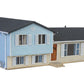Walthers 933-3794 HO Scale Split-Level House Model Building Kit