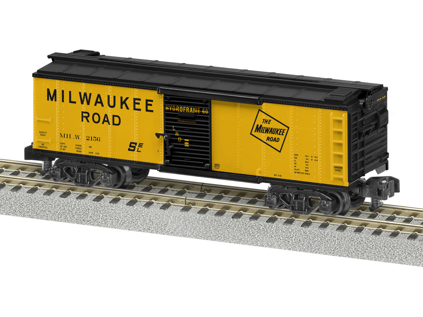 American Flyer 6-44073 S Gauge Milwaukee Road American Flyer Boxcar #2156