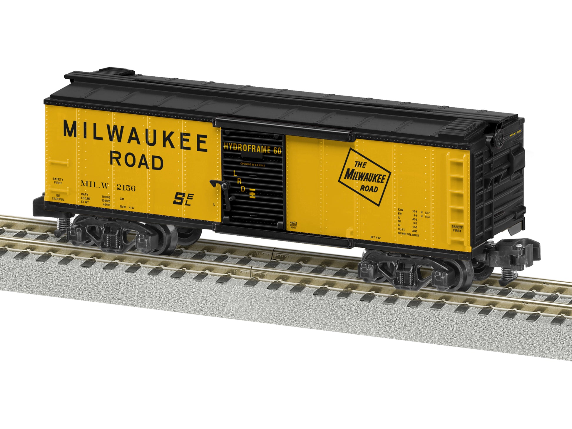 American Flyer 6-44073 S Gauge Milwaukee Road American Flyer Boxcar #2156