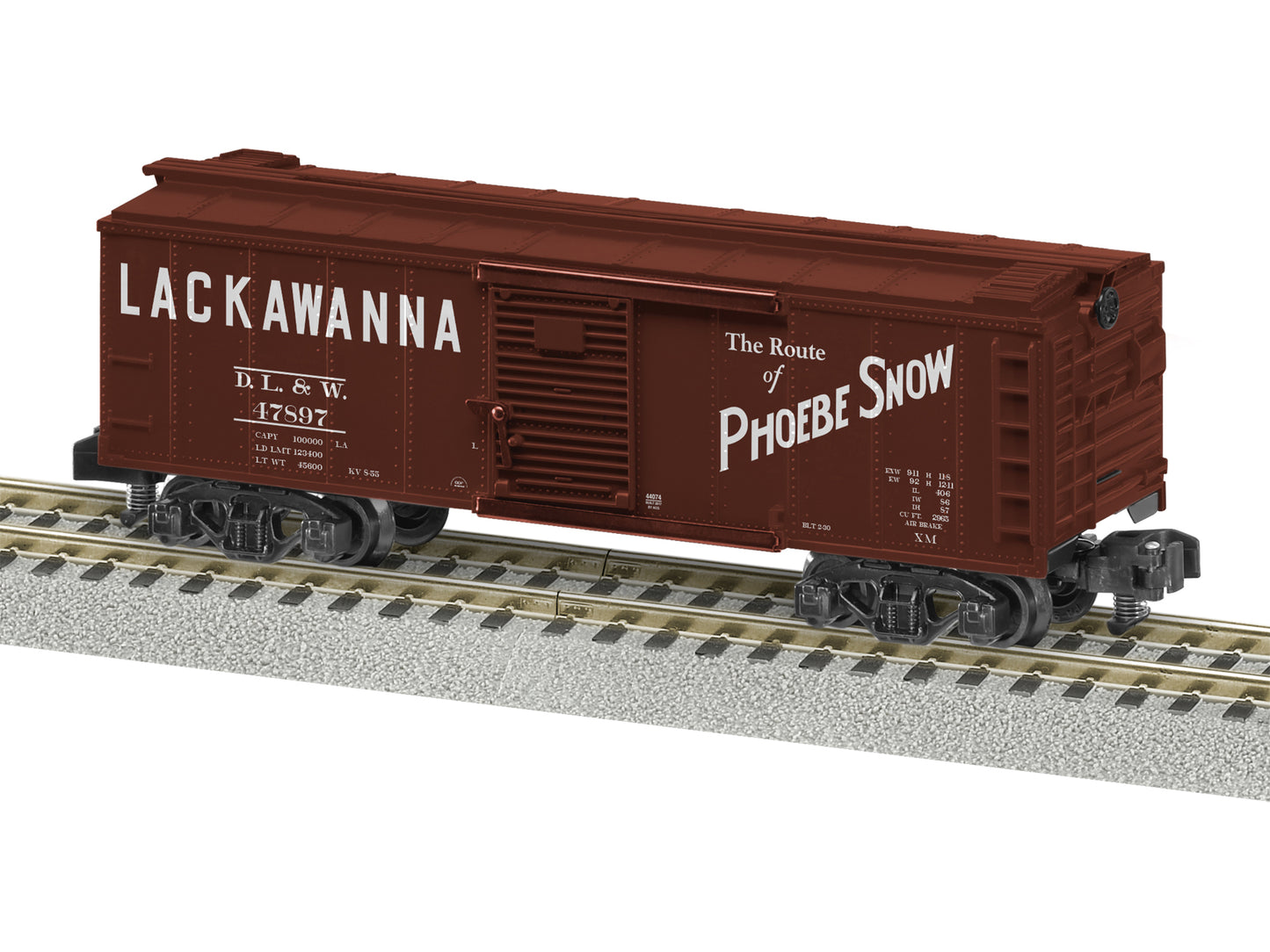 American Flyer 6-44074 S Delaware, Lackawanna & Western Boxcar #47897 NIB