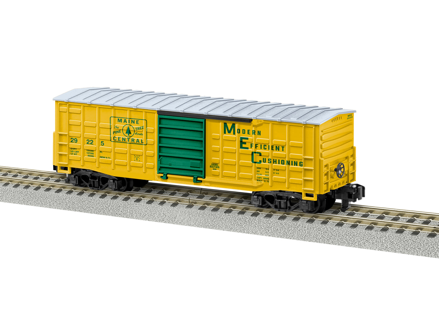 American Flyer 6-44085 S Gauge Maine Central Waffle Sided Boxcar #29225