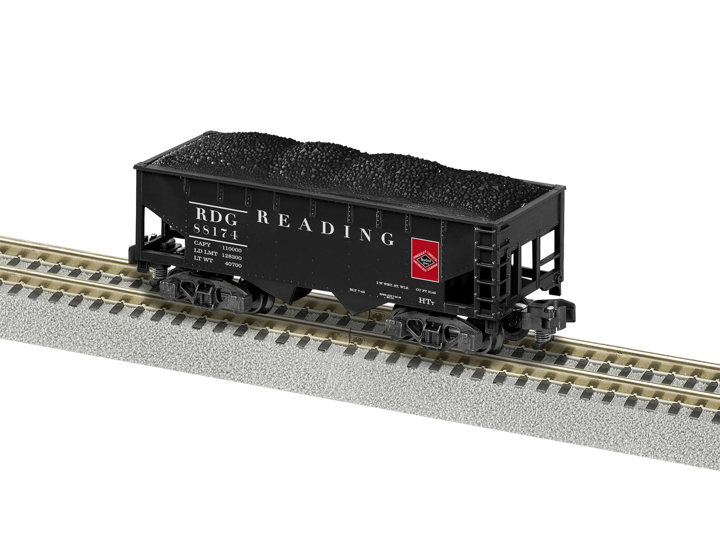 American Flyer 6-44108 S Reading 2-Bay Hopper #88174