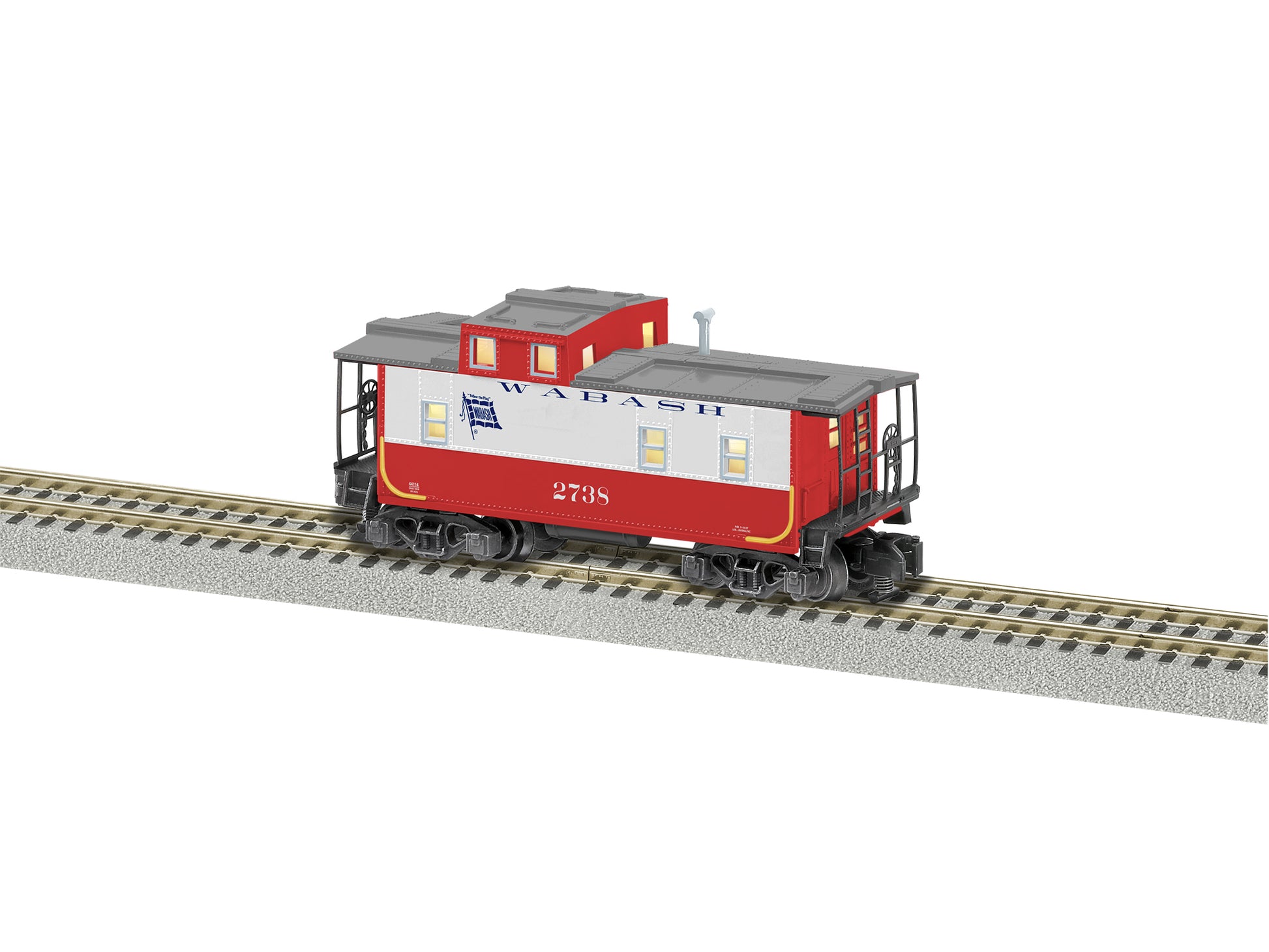 American Flyer 6-44114 S Wabash Offset Cupola Caboose NIB