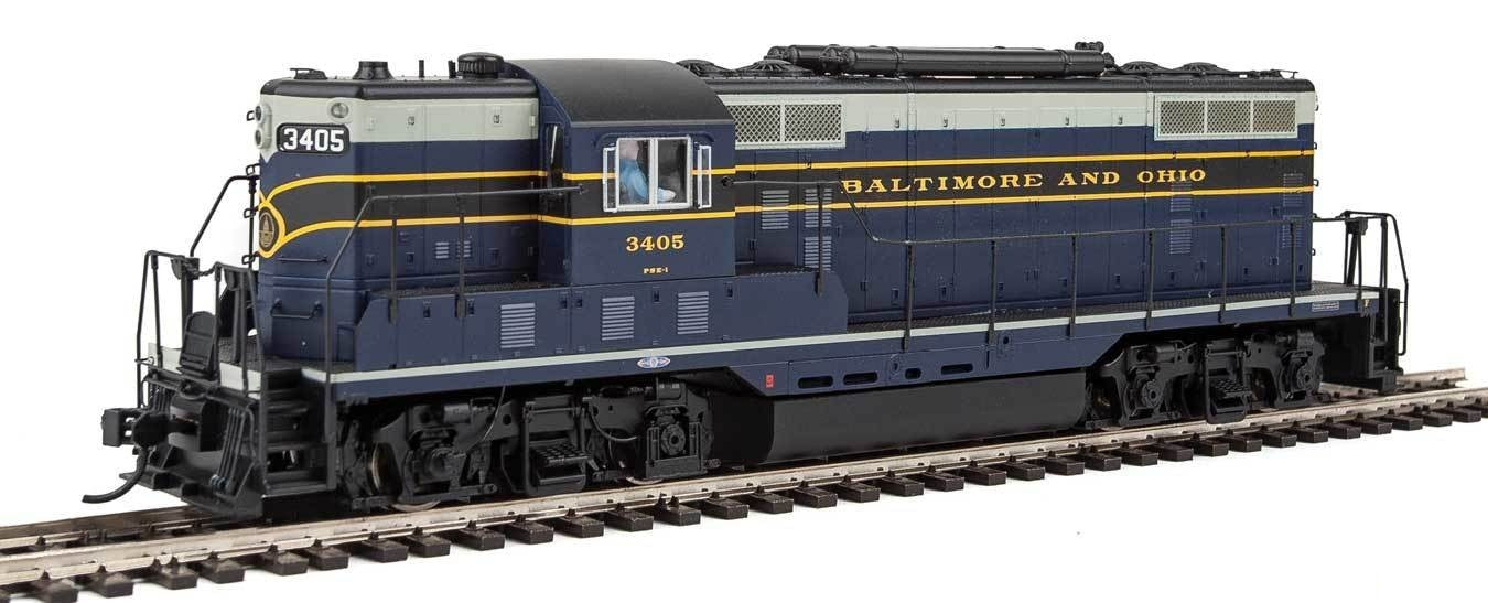 Walthers 920-49103 HO Baltimore & Ohio EMD GP7 Diesel Loco Standard DC #3405