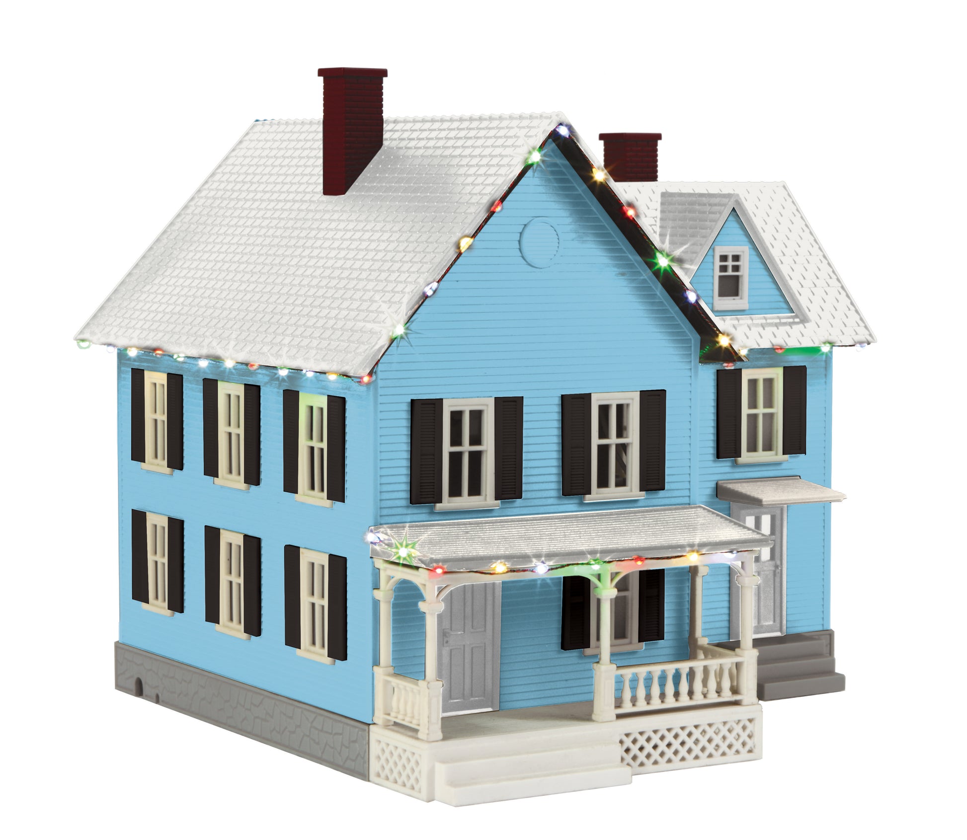 MTH 30-90590 O RailKing #4 Country House with Operating Christmas Lights6225176