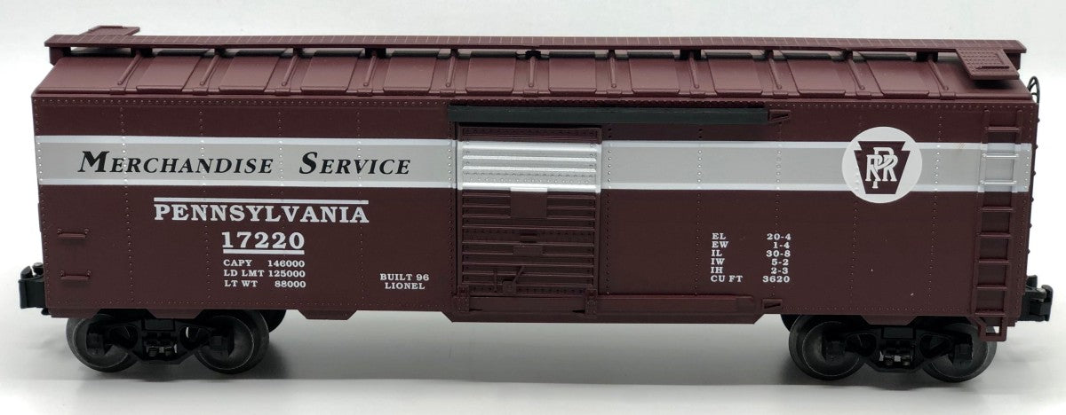 Lionel 6-17220 O Gauge Pennsylvania Railroad Standard Merchandise Boxcar #17220 LN/Box
