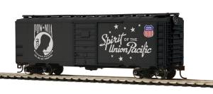MTH 85-74162 HO Union Pacific Post Office 40' PS-1 Boxcar POW-MIA