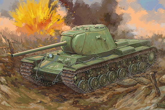 Trumpeter 09544 1:35 Russian KV-3 Heavy Tank Plastic Model Kit