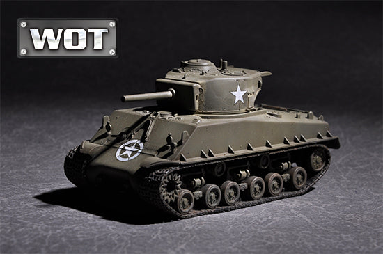 Trumpeter 07168 1:72 US M4A3E8 with 105mm M4 Plastic Model Kit