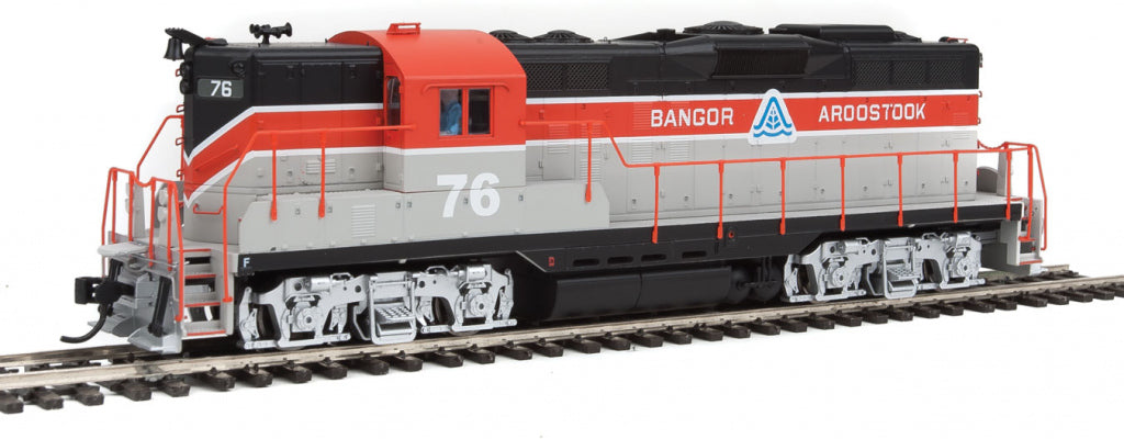 Walthers 920-40872 HO Bangoor & Aroostook GP9 with Standard DCC #76