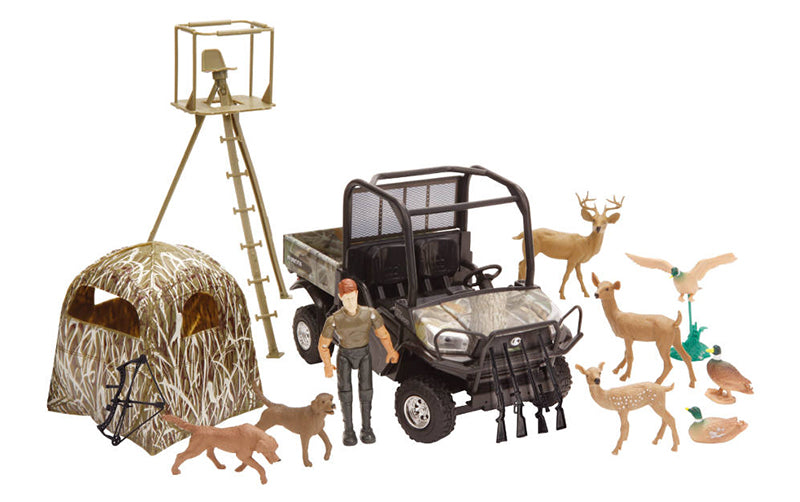 New Ray SS-33253 1:24 Kubota Hunting Play Set