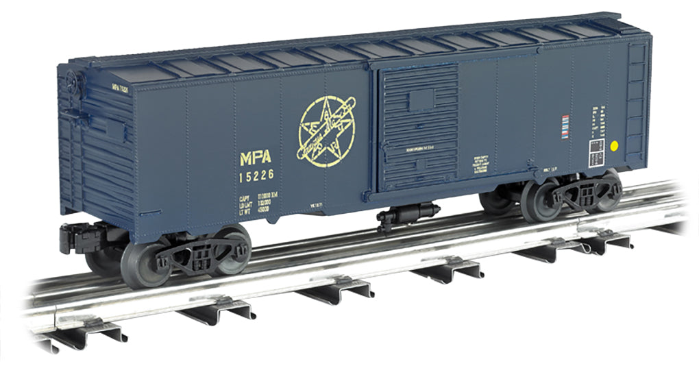 Williams 47083 O Maryland & Pennsylvania 40' 3-Rail Steel Box Car #15226