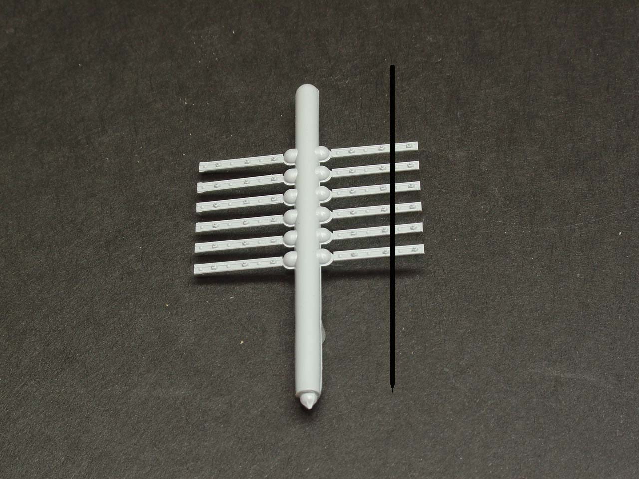 Details West 931 HO Scale Cast White Metal Code 83 Railbars (Pack of 36)