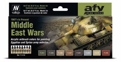 Vallejo Paint 71619 Middle East 1967 to Present AFV Model Air Acrylic Paints