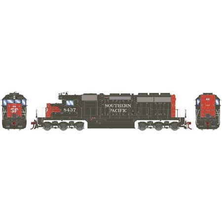 Athearn 86823 HO SP/Red & Grey/SP on Nose SD40 Diesel Loco DCC & Sound #8437