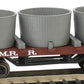 Bachmann 15554 N U.S. Military Railroad Old-Time Water Tank Car #110