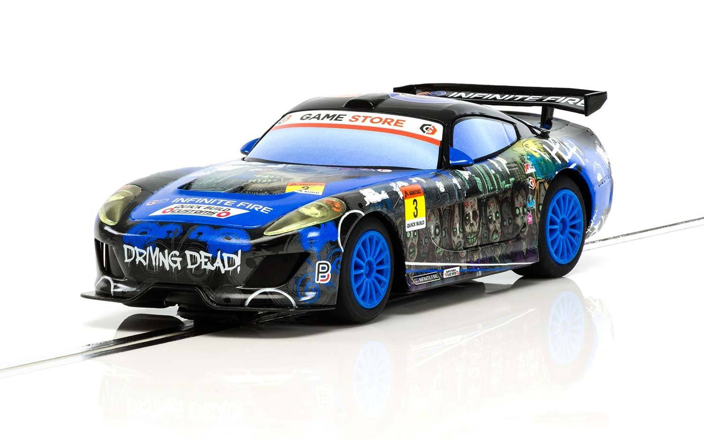 Scalextric C3959 1:32 Team GT "Zombie" Slot Car