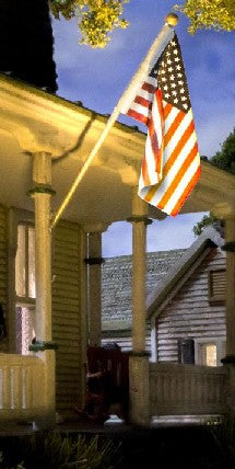 Woodland Scenics JP5953 HO Just Plug Small US Flag Wall Mount