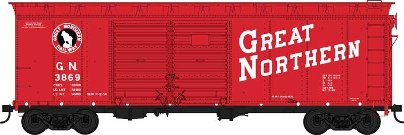 Bowser 42431 HO Scale Great Northern 40' Boxcar #3869