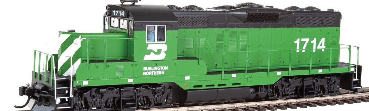 Walthers 910-20402 HO Burlington Northern EMD GP9 Phase II Diesel Loco #1714