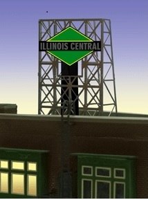 Miller Engineering 339085 N/Z Illinois Central Billboard