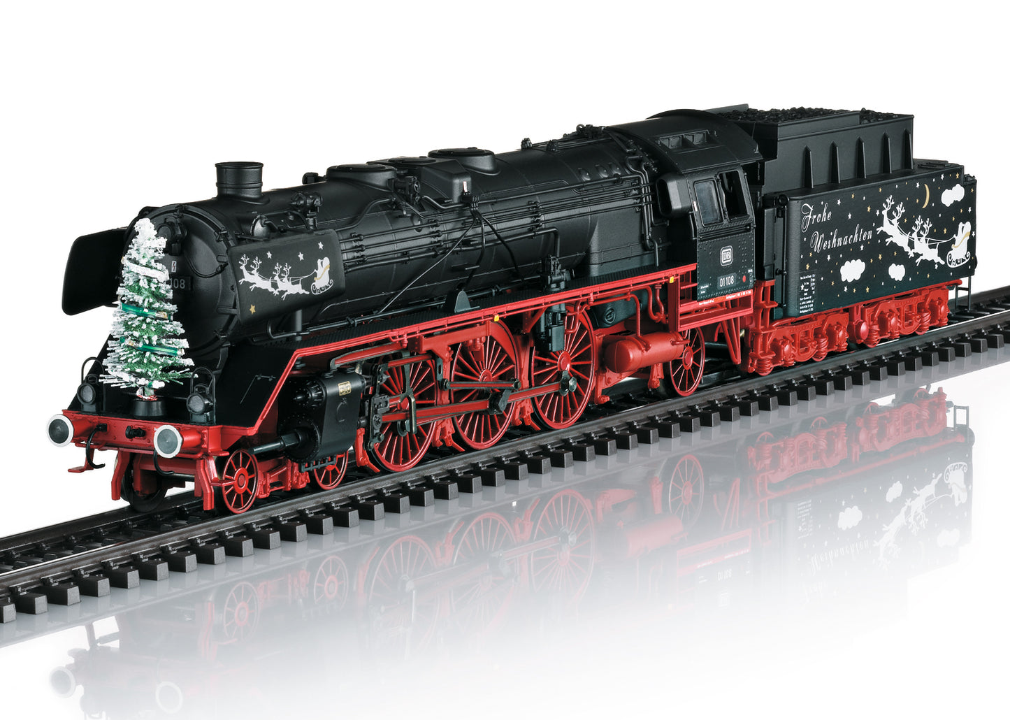 Marklin 39006 HO Digital Deutsche Bahn Class 01 X-Mas Steam Locomotive
