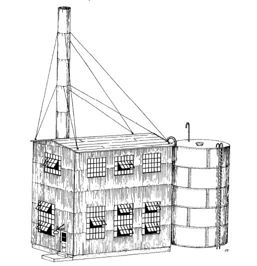Lehigh Valley Models LVM 16 S Powerhouse Building Kit