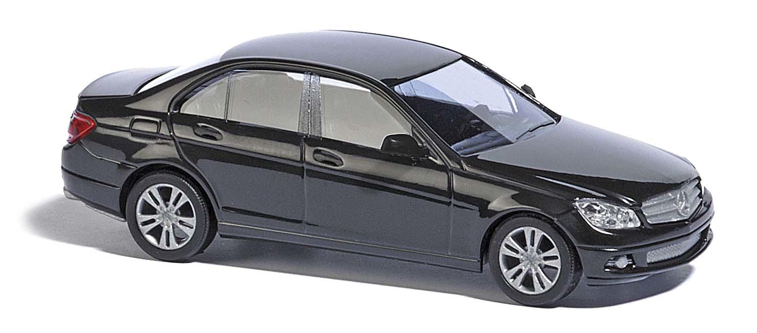 Busch 89138 HO Mercedes-Benz C-Klasse Sedan Black Economy Car