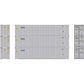 Athearn 24552 HO Gateway 45' Ready-to-Run Container (Pack of 3)