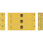 Athearn 24556 HO MSC 45' Ready-to-Run Container (Pack of 3)