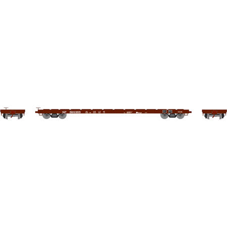 Athearn 92690 HO Scale Southern Pacific 60' Ready-to-Run Flat Car #599355