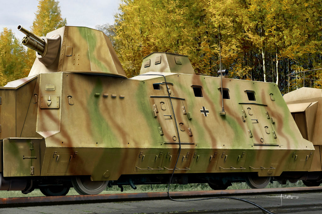 Hobby Boss Models 82923 1:72 Geschutzwagen Plastic Model Kit