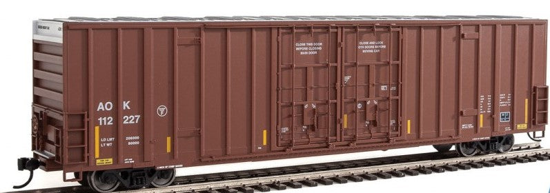 Walthers 910-2901 HO Arkansas-Oklahoma 60' High Cube Plate F Boxcar #112227
