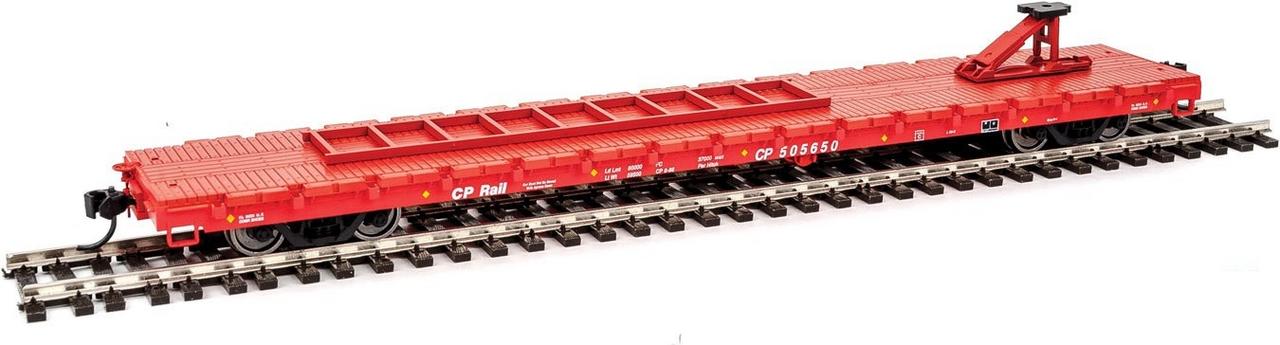 Walthers 910-5303 HO Canadian Pacific 60' Pullman-Standard Flatcar #505650