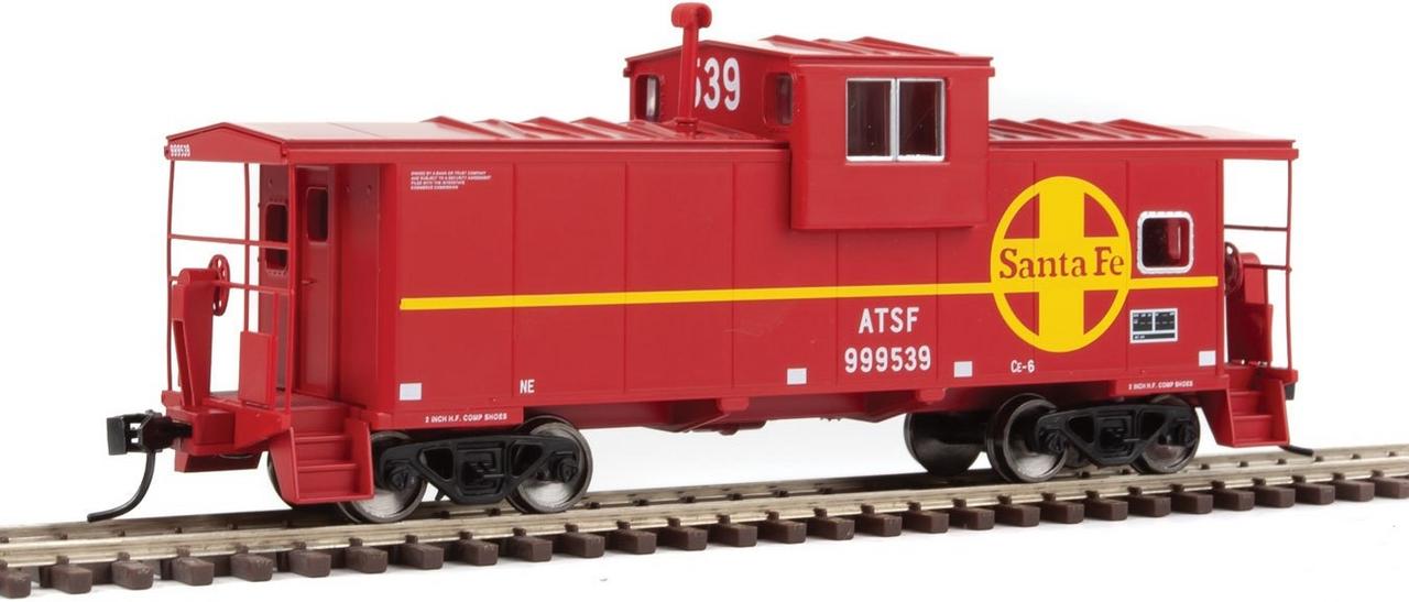 Walthers 910-8701 HO ATSF International Extended Wide-Vision Caboose #999539