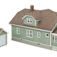 Walthers 933-3791 HO Scale Updated American Bungalow with Single-Car Garage Kit
