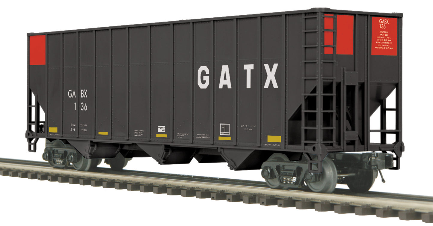 MTH 20-97364 O Gauge GATX Coke Hopper Car #136 with Cola Load