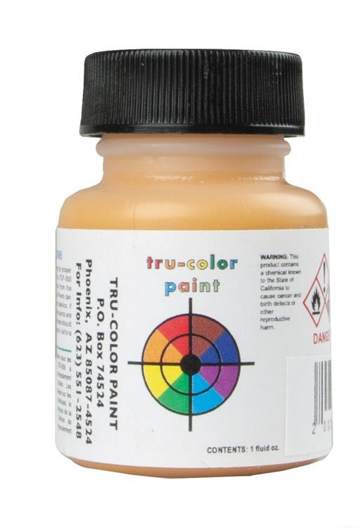 Tru-Color 361 Railroad Color Acrylic Paint Chicago Metra Red-Orange 1oz. Bottle