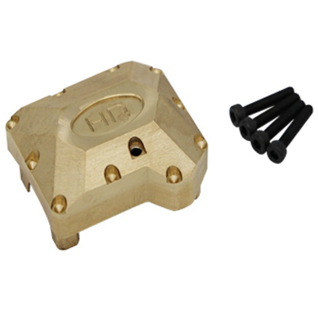 Hot Racing TRXF12CH01 Heavy 70g Brass Differential Cover for Traxxas TRX-4