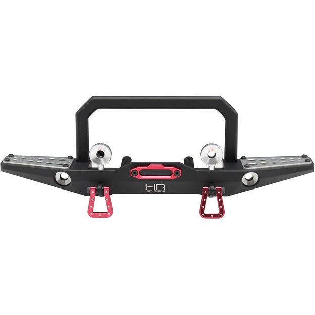 Hot Racing TRXF03EMR01 Traxxas/Axial Alum Front Bumper Winch Mount Light Bucket