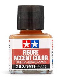 Tamiya 87201 Figure Accent Color Pink-Brown - 40 ml Bottle