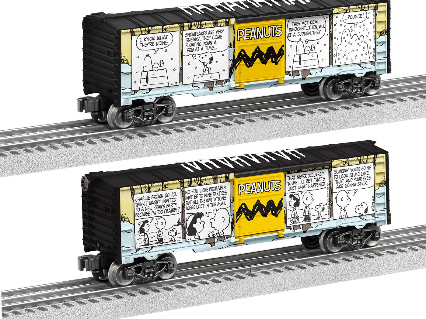 Lionel 6-84678 O Peanuts Comic Art Winter Boxcar – Trainz