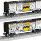 Lionel 6-84678 O Peanuts Comic Art Winter Boxcar