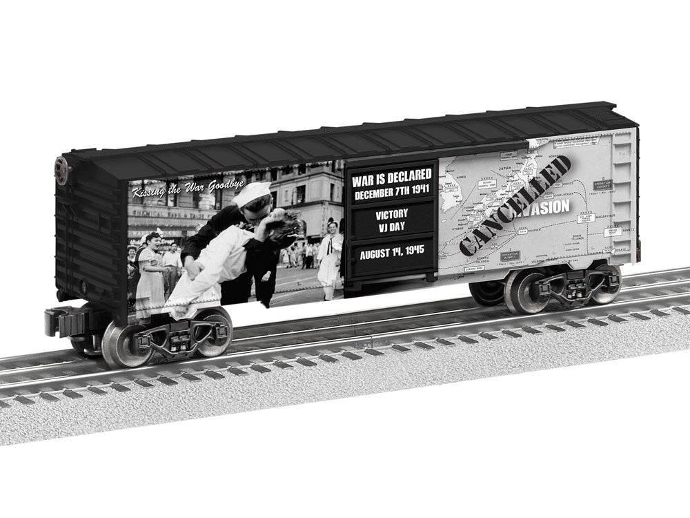 Lionel 1938210 Kiss the War Goodbye Boxcar LN/Box